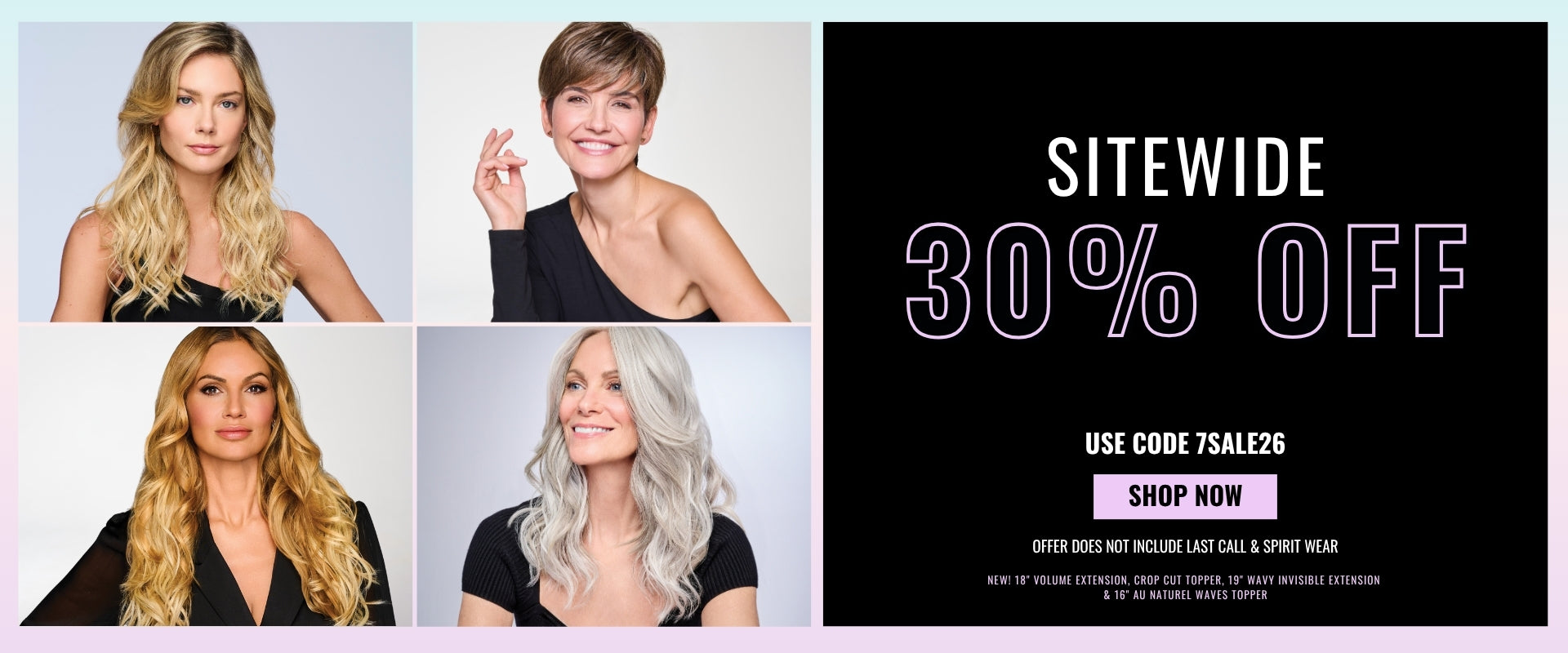 30% OFF Sitewide with code 7SALE26