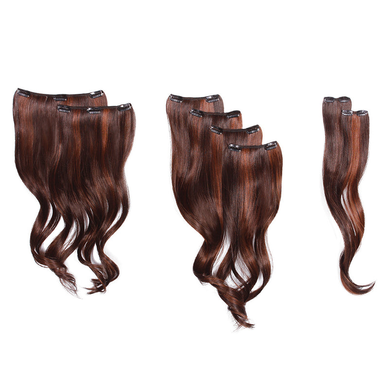 18 INCH 8-PC WAVY EXTENSION KIT