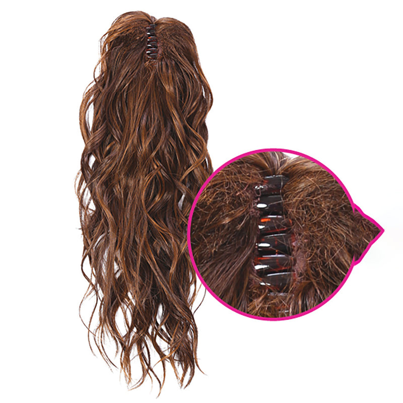 18 INCH SIMPLY CURLY CLAW CLIP PONY