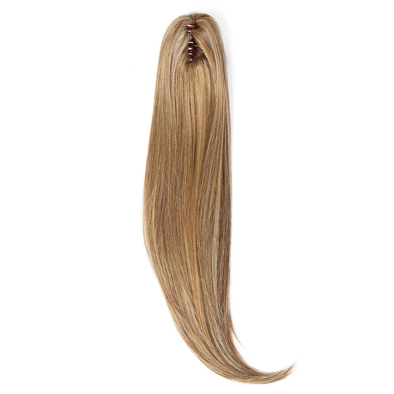 21IN STRAIGHT CLAW CLIP PONY IN COLOR R29S+ GLAZED STRAWBERRY