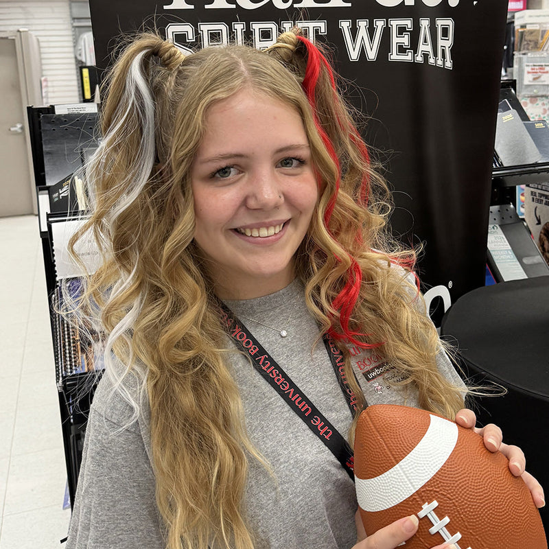 SPIRIT WEAR WAVY CLIP-IN COLOR - RED 187