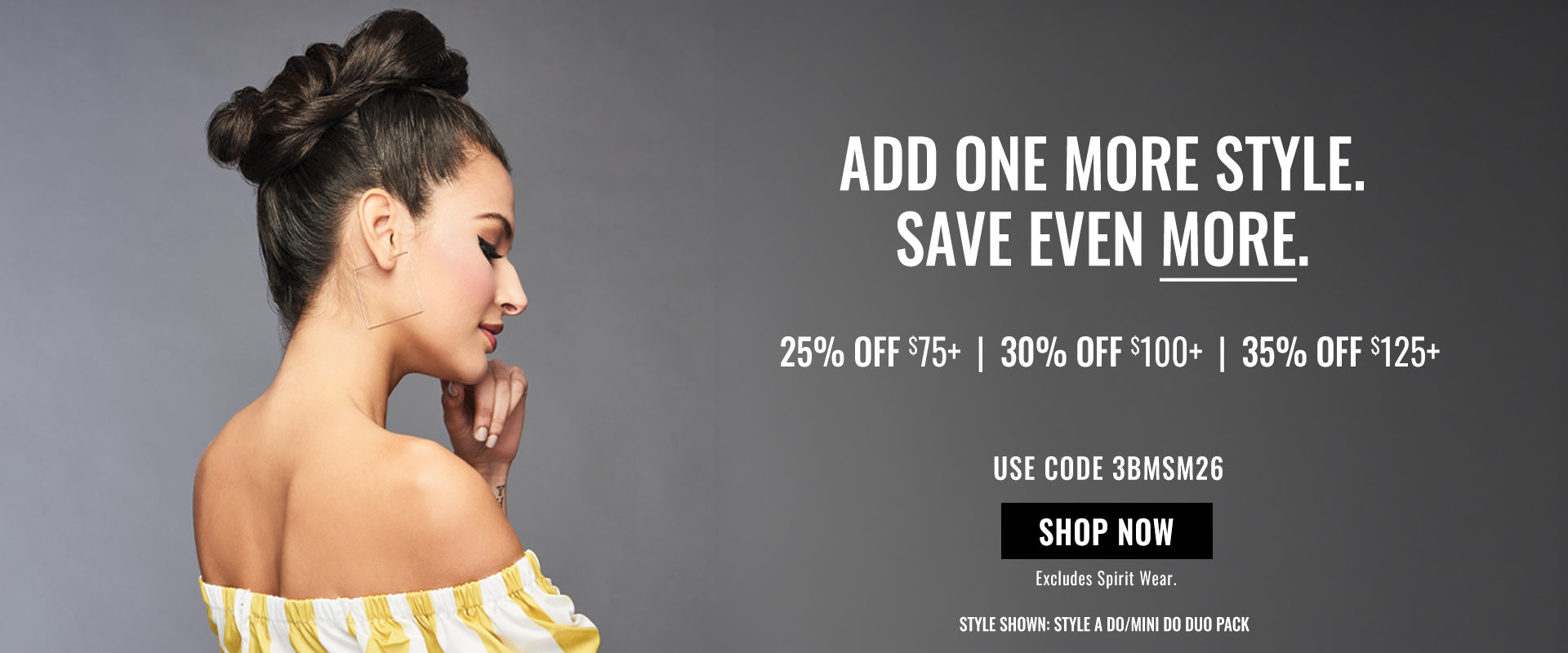 Save up to 35% with code 3BMSM26