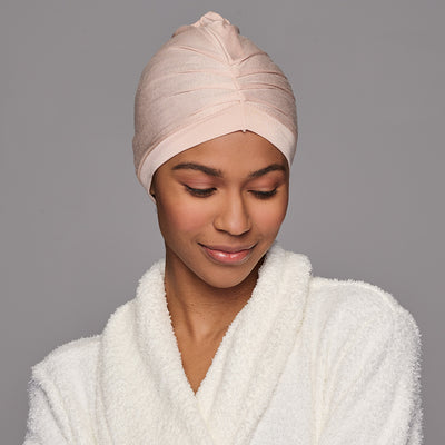HUW Sleep Cap shown in color Tan