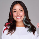 SPIRIT WEAR 2PC WAVY CLIP-IN COLOR HAIR EXTENSION IN COLOR RED 200 & GRAY SHIMMER