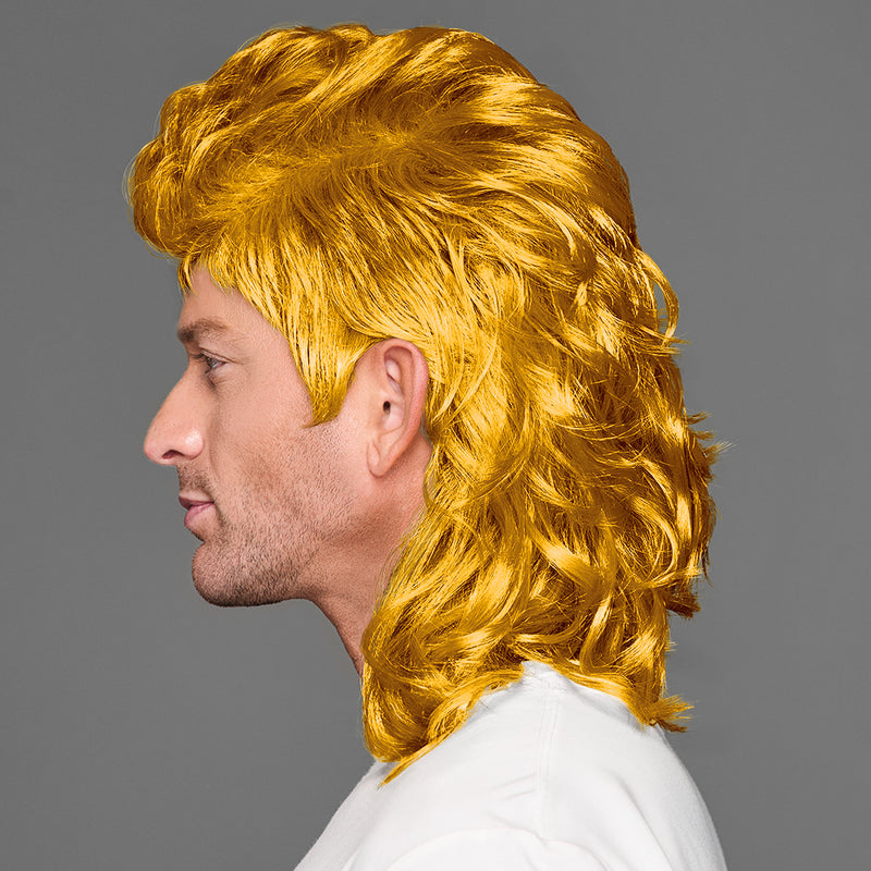 SPIRIT WEAR MVP MULLET WIG IN COLOR GOLD 1235