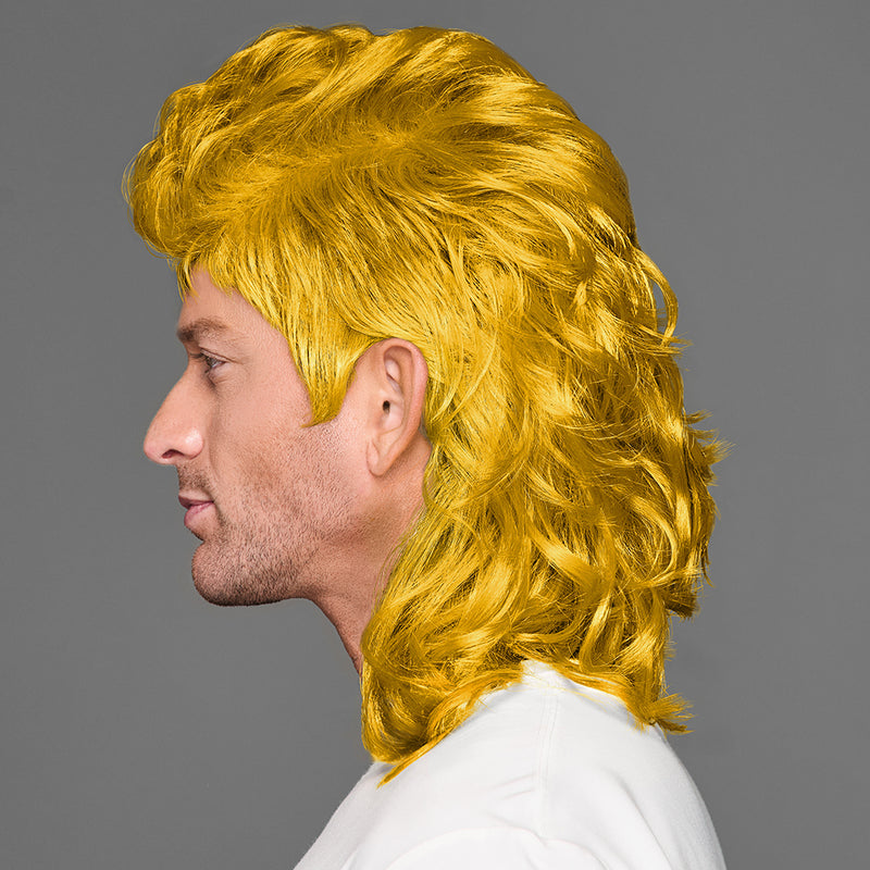 SPIRIT WEAR MVP MULLET WIG IN COLOR GOLD 123