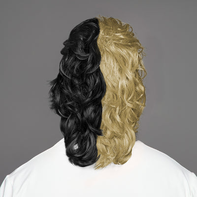 SPIRIT WEAR MVP MULLET WIG IN COLOR GOLD 4525 & BLACK