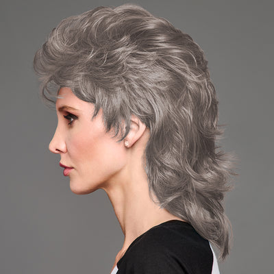 SPIRIT WEAR MVP MULLET WIG IN COLOR GRAY 409