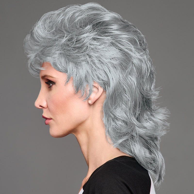SPIRIT WEAR MVP MULLET WIG IN COLOR GRAY 429