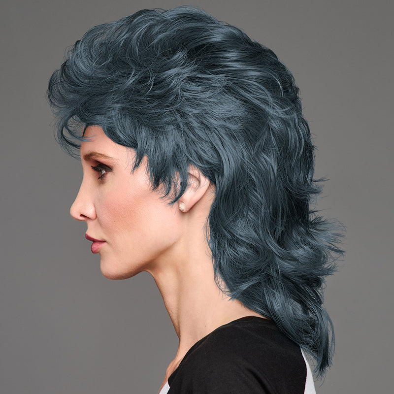 SPIRIT WEAR MVP MULLET WIG IN COLOR GRAY 431