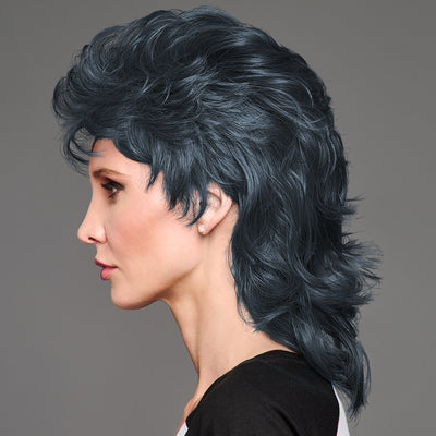 SPIRIT WEAR MVP MULLET WIG IN COLOR GRAY 432