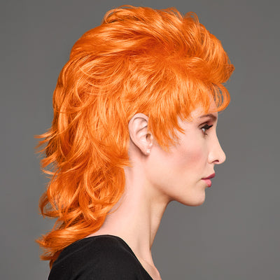 SPIRIT WEAR MVP MULLET WIG IN COLOR ORANGE 158