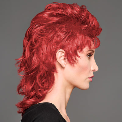 SPIRIT WEAR MVP MULLET WIG IN COLOR RED 7622