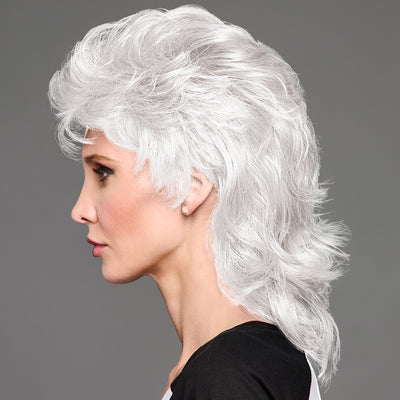 SPIRIT WEAR MVP MULLET WIG IN COLOR WHITE