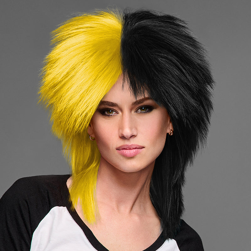 SPIRIT WEAR SPIKY SPIRIT WIG IN COLOR GOLD 116 & BLACK