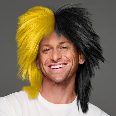 SPIRIT WEAR SPIKY SPIRIT WIG IN COLOR GOLD 116 & BLACK