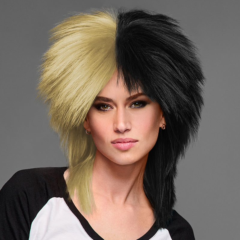 SPIRIT WEAR SPIKY SPIRIT WIG IN COLOR GOLD 4525 & BLACK