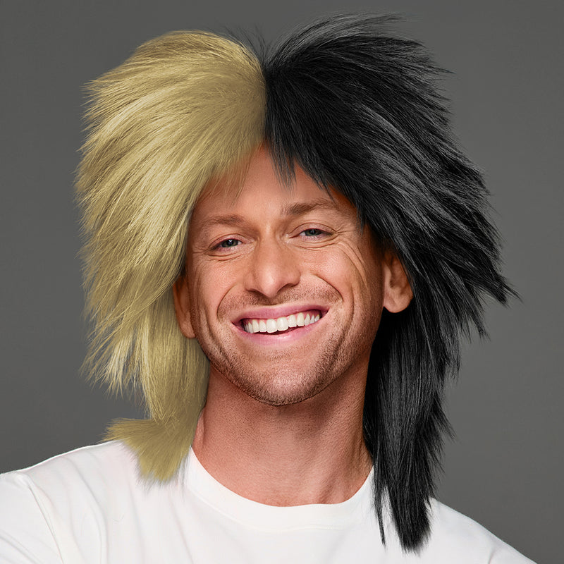 SPIRIT WEAR SPIKY SPIRIT WIG IN COLOR GOLD 4525 & BLACK