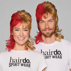 SPIRIT WEAR MVP MULLET WIG IN COLOR RED 187 & GOLD 872