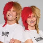 SPIRIT WEAR SPIKY SPIRIT WIG IN COLOR RED 187 & GOLD 872