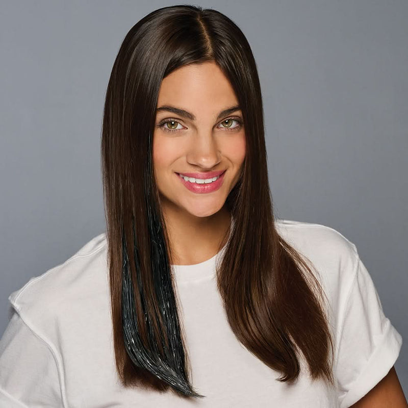 SPIRIT WEAR CLIP-IN COLOR HAIR EXTENSION IN COLOR BLACK SHIMMER