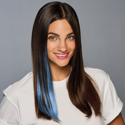 SPIRIT WEAR CLIP-IN COLOR HAIR EXTENSION IN COLOR BLUE 278