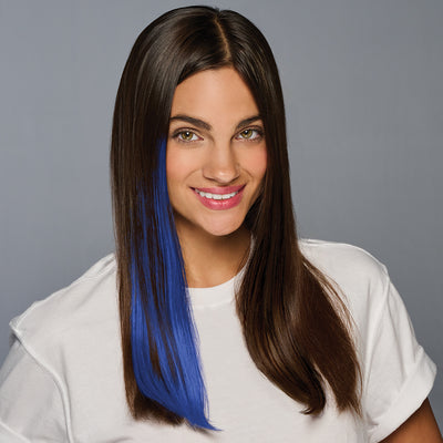 SPIRIT WEAR CLIP-IN COLOR HAIR EXTENSION IN COLOR BLUE 288