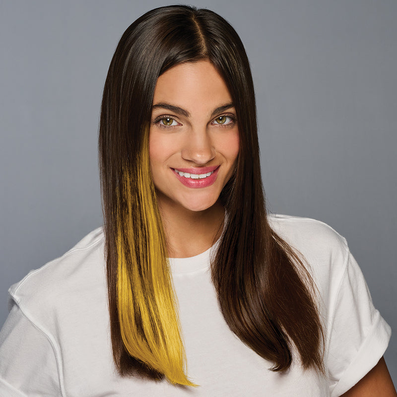 SPIRIT WEAR CLIP-IN COLOR HAIR EXTENSION IN COLOR GOLD 1235