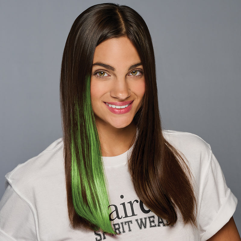 SPIRIT WEAR CLIP-IN COLOR HAIR EXTENSION IN COLOR GREEN 368