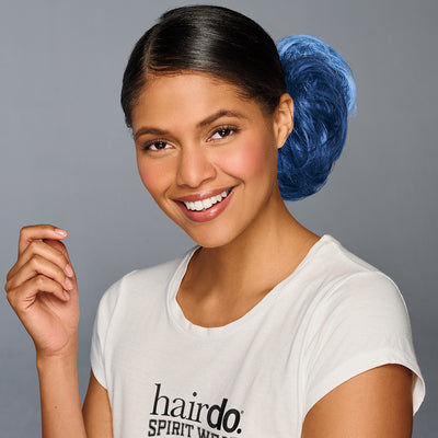SPIRIT WEAR 2PC HAIR WRAP IN COLOR BLUE 648 & BLUE 278