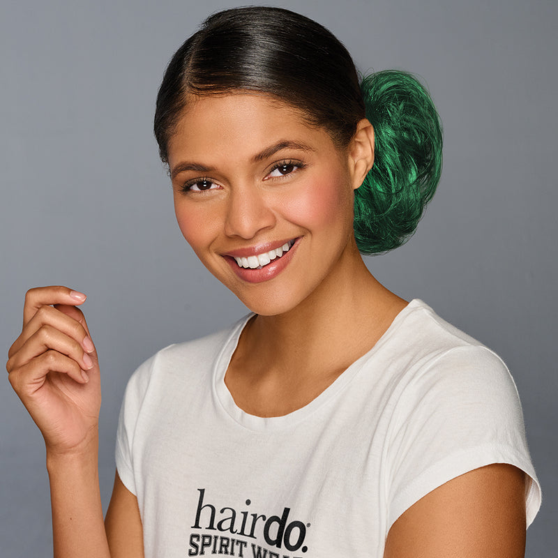 SPIRIT WEAR HAIR WRAP IN COLOR GREEN 3435U