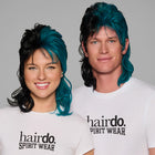 SPIRIT WEAR MVP MULLET WIG IN COLOR TEAL 3155 & BLACK