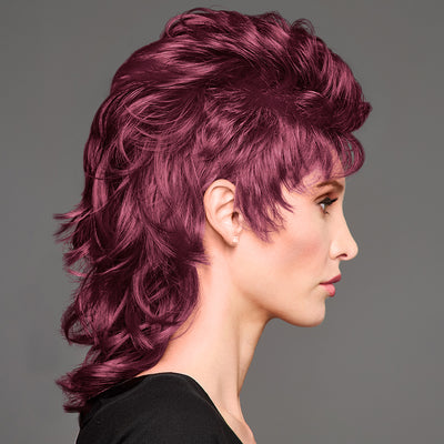 SPIRIT WEAR MVP MULLET WIG IN COLOR MAROON 505
