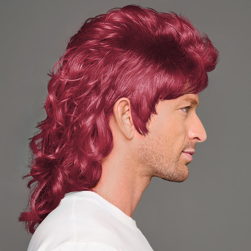 SPIRIT WEAR MVP MULLET WIG IN COLOR GARNET 195