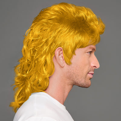 SPIRIT WEAR MVP MULLET WIG IN COLOR GOLD 124