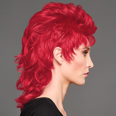 SPIRIT WEAR MVP MULLET WIG IN COLOR RED 201