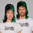 SPIRIT WEAR MVP MULLET WIG IN COLOR GREEN 7484 & BLACK