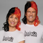 SPIRIT WEAR MVP MULLET WIG IN COLOR ORANGE 1655 & BLACK