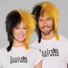 SPIRIT WEAR SPIKY SPIRIT WIG IN COLOR GOLD 1235 & BLACK