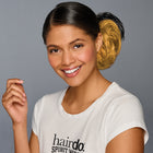 SPIRIT WEAR 2PC HAIR WRAP IN COLOR GOLD 1235 & BLACK SHIMMER