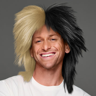 SPIRIT WEAR SPIKY SPIRIT WIG IN COLOR GOLD 7502 & BLACK