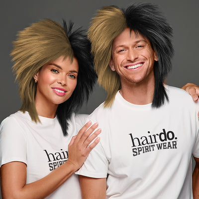 SPIRIT WEAR SPIKY SPIRIT WIG IN COLOR GOLD 873 & BLACK