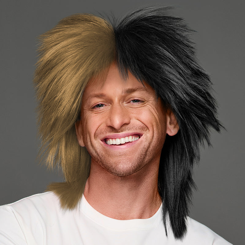 SPIRIT WEAR SPIKY SPIRIT WIG IN COLOR GOLD 873 & BLACK