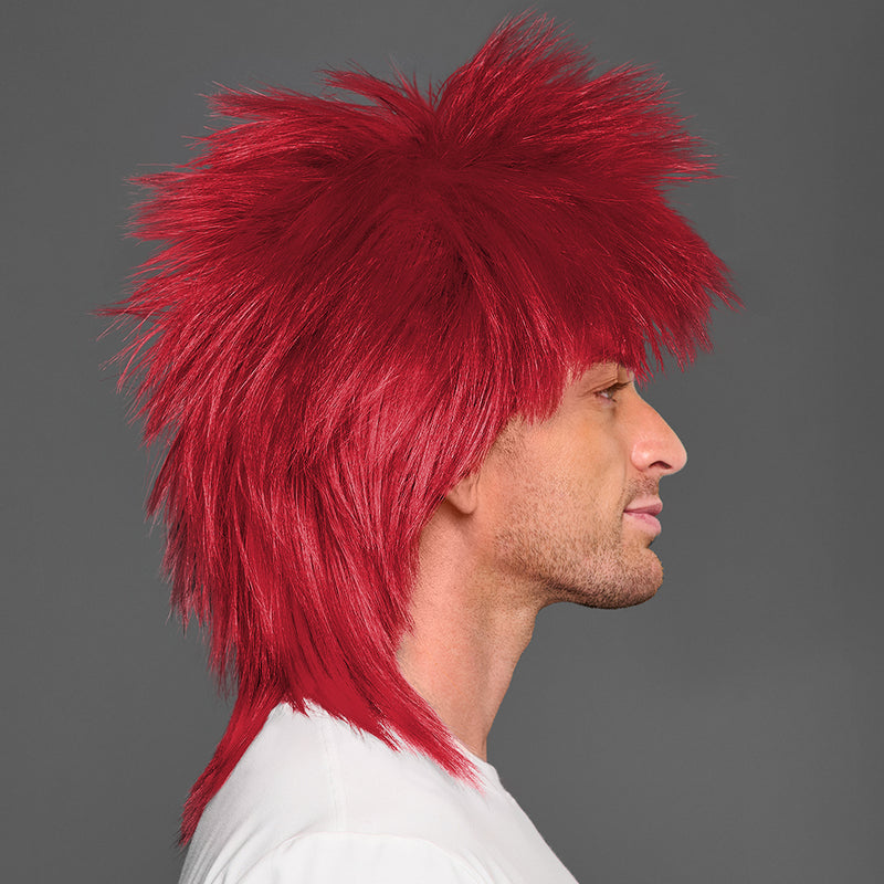 SPIRIT WEAR SPIKY SPIRIT WIG IN COLOR RED 200