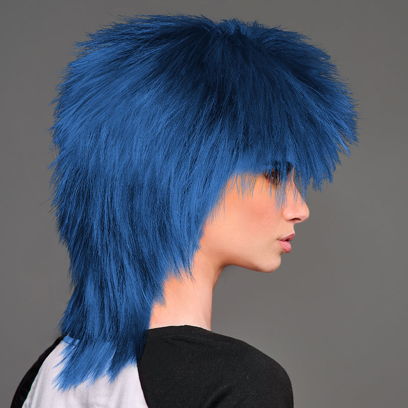 SPIRIT WEAR SPIKY SPIRIT WIG IN COLOR BLUE 540
