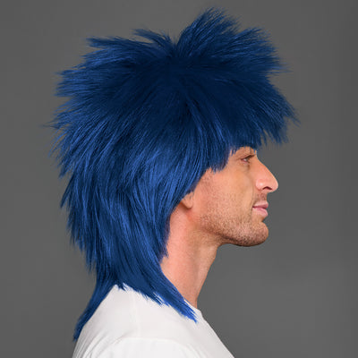 SPIRIT WEAR SPIKY SPIRIT WIG IN COLOR BLUE 2767
