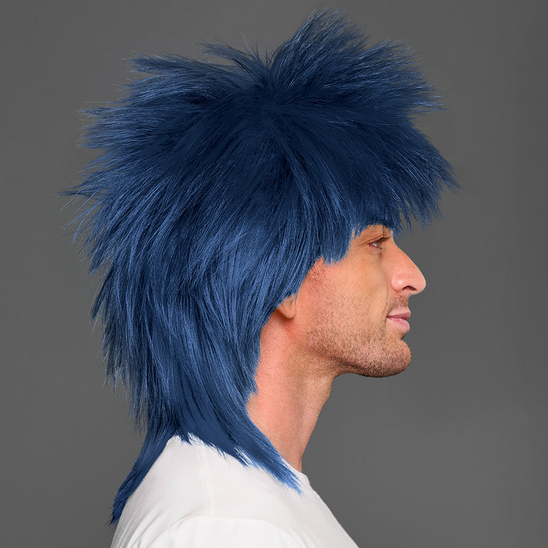 SPIRIT WEAR SPIKY SPIRIT WIG IN COLOR BLUE 289