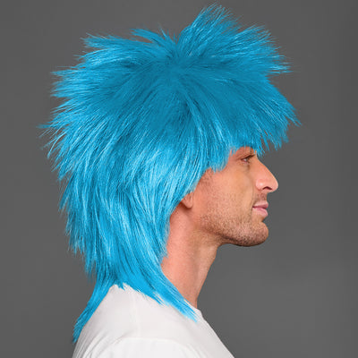 SPIRIT WEAR SPIKY SPIRIT WIG IN COLOR BLUE 298