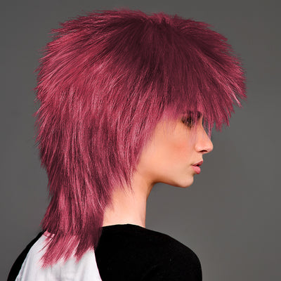 SPIRIT WEAR SPIKY SPIRIT WIG IN COLOR GARNET 195