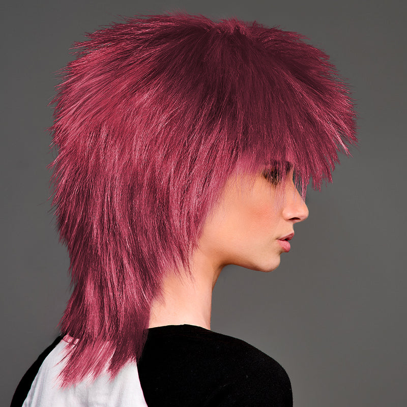 SPIRIT WEAR SPIKY SPIRIT WIG IN COLOR GARNET 195